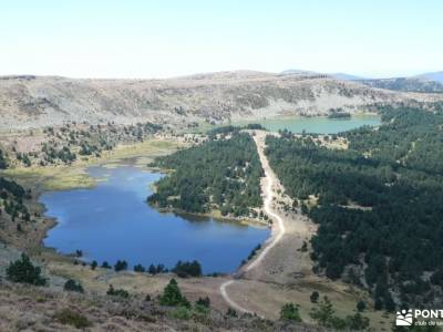 Lagunas Glaciares de Neila; embalse cijara camin real de la mesa selva irati rutas charco del cura r